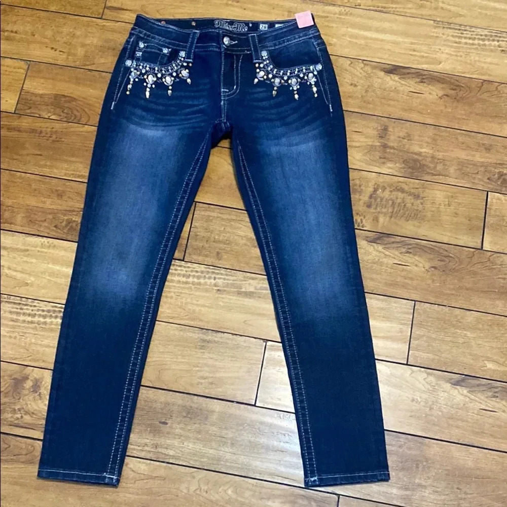 Miss me signature skinny Embellished Jeans
